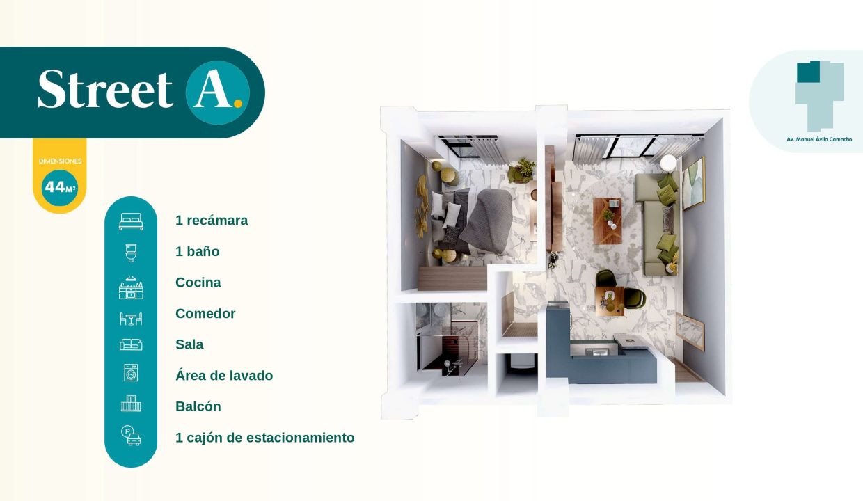 GO-DOWNTOWN_44m2_DEPARTAMENTO STREET A